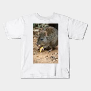 A Potoroo Finds A Treat Kids T-Shirt